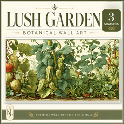 LUSH GARDEN BOTANICALS WALL MURALS logo