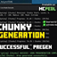 Chunky Pregenerator - World Chunk Pregenerator for BDS & Realms (1.26+) logo