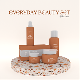 Kaziecc ~ Everyday Beauty Skincare & Clutter Set logo