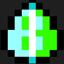 Simple Lightning Staff logo