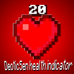 Health indicatorDeoticSen for Minecraft 1.21 — Textures screenshot