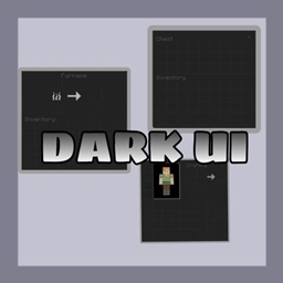 Clean Dark ui for Minecraft 1.20.40 — Textures screenshot