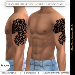 Panther Tattoo Male logo