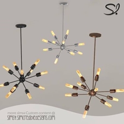 Sputnik Chandeliers - Industrial Lamps ✳💡 project image