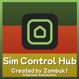 Sim Control Hub German Translation logo