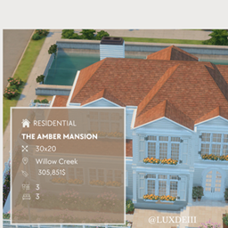 The Amber Mansion logo