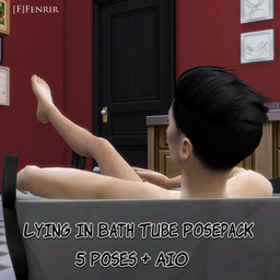 [F] Lying in Bath Tube Posepack project image