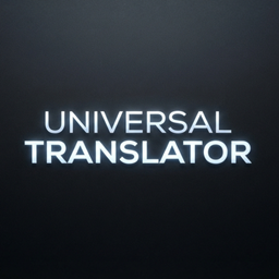 Universal Translator UTM project image