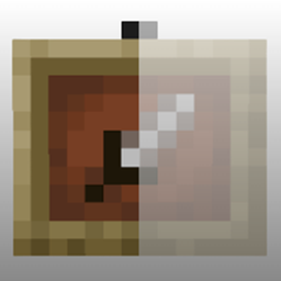 Better Invisible item frames project image
