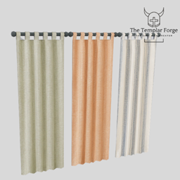 French Riviera Linen Curtains