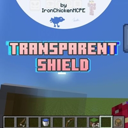 Transparent Shield by IronChickenMCPE for Minecraft 1.21 — Textures screenshot