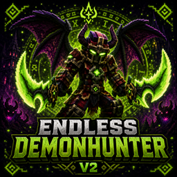 Endless Demon Hunter V2 logo