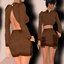 ELENA OUTFIT  BACKLESS  BLOUSE & TASSEL SKIRT logo
