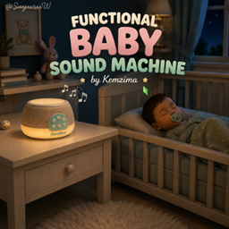 Functional Baby Sound Machine by Kemzima - Tradução PTBR logo