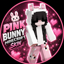 Pink Bunny Minecraft Skin project image