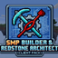 SMP builder & redstone architect logo
