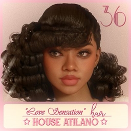 "Love Sensation" Hair | A 70s Inspired Hairstyle project image