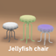 Jellyfish chair logo
