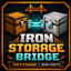 Iron Storage X Tom's Storage Bridge logo