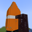 Stampy's Rocket from Stampy's Lovely World. logo