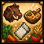 Alex's Cuisine (Farmer's Delight + Alex's Mobs Fabric) logo