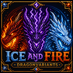 Ice and Fire: Dragon Variants logo