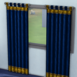 Royal Velvet & Gold Curtain Base Game Short project image