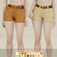 Golden Hour Belted Shorts logo