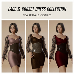 Red Velvet Dress With Corset project image