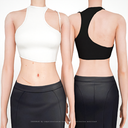 Hyein Seo crescent top logo