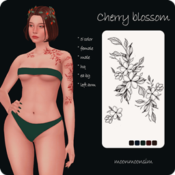 Cherry Blossom Tattoo project image