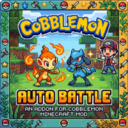 Cobblemon Auto Battle (SV styled) [NeoForge] logo
