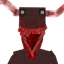 ( Dweller ) the Possessed Deer (horror) (animal) logo