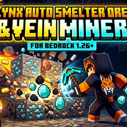 Lynx Simple Auto OreSmelter & VeinMiner project image