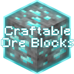 Craftable ore blocks [aether support] logo