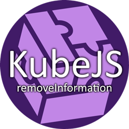 KubeJS JEI Info Removal logo