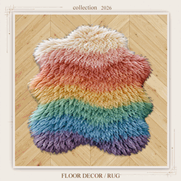 Rainbow Fur Rugs project image