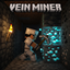 Vein Miner "Break a Whole Vine Of Ores" logo