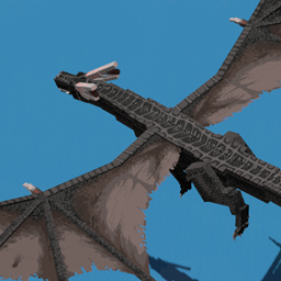The Dragon lands logo