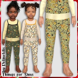 Toddler Autumn Leaves Leggings project image