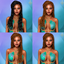 Aurum - Kehlani long locs 4 styles pack logo