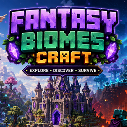 Fantasy Biomes Craft logo