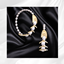 Gold Pearl Fish hoops logo