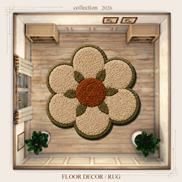 Flower Shaped Rugs  Collection project image