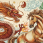 The Horse and Her Dragon logo