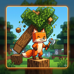 Fox Falling Trees logo