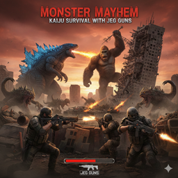 Reworked- (MMKS) Monster Mayhem Kaiju Survival 100 days