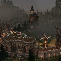 Medieval village:valoria logo