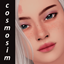 cosmosim lipstick N139 logo