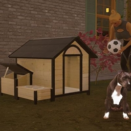 Decorative Dog House White logo